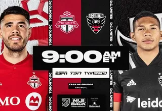 Edison Flores: DC United vs.Toronto suspendido por el positivo en COVID-19 de un jugador