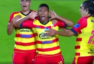 Edison Flores anotó en caída por 3-2 de Monarcas Morelia ante Necaxa