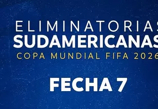 Eliminatorias 2026: Conoce la programación de la Fecha 7