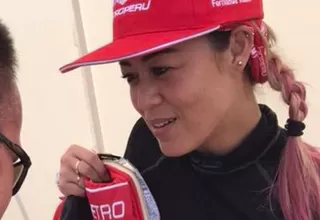 Fernanda Kanno inició el Dakar 2018 entre lágrimas y se acordó de sus padres