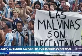 FIFA abrió expediente a Argentina por bandera sobre Islas Malvinas