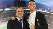 Florentino Pérez defendió a Cristiano Ronaldo y aseguró que no dejará Madrid - Noticias de florentino-perez