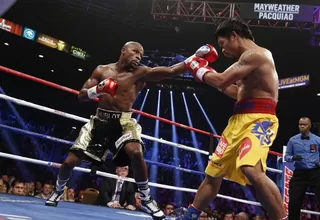 Floyd Mayweather se impuso a Manny Pacquiao por decisión unánime