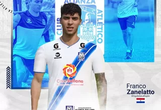Franco Zanelatto fue anunciado como refuerzo de Alianza Atlético