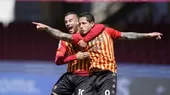 Gianluca Lapadula marcó en empate del Benevento  - Noticias de gianluca-lapadula