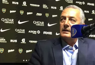 Gustavo Alfaro fue presentado como nuevo entrenador de Boca Juniors