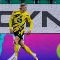 Haaland vuelve a brillar con el Borussia Dortmund con un doblete
