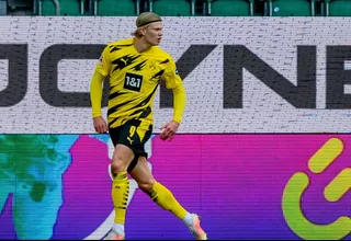 Haaland vuelve a brillar con el Borussia Dortmund con un doblete