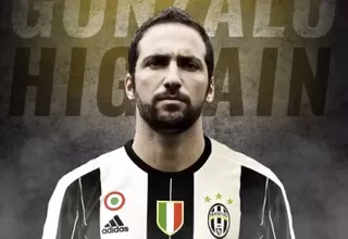 Higuaín fue recibido en Turín con una ovación de hinchas del Juventus