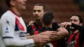 Ibrahimovic marcó un doblete y Milan goleó 4-0 al Crotone para volver al primer lugar de la Serie A - Noticias de zlatan-ibrahimovic