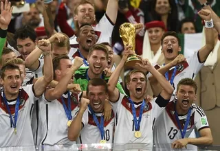 En imágenes: el podio del Mundial 2014