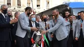 Selección de Italia volvió a casa como campeón de la Eurocopa - Noticias de Italia