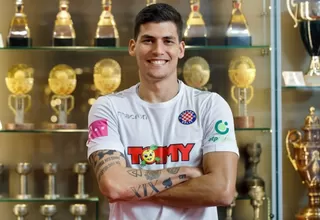 Iván Bulos jugará en Croacia: el delantero fichó por el Hajduk Split