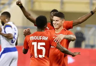 James Rodríguez marcó su primer gol con la camiseta del Al-Rayyan en Qatar