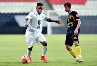 Jefferson Farfán perdió en su debut en la Liga del Golfo ante Al Wasl