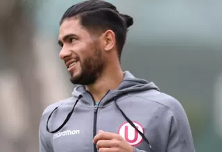 Jonathan Dos Santos se sumó a los entrenamientos de Universitario