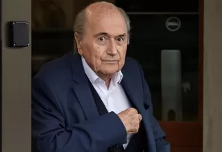 Joseph Blatter, expresidente de la FIFA, se encuentra hospitalizado