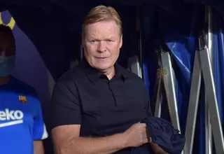 Koeman: "Con los cambios, es complicado estar a la altura de equipos muy importantes"