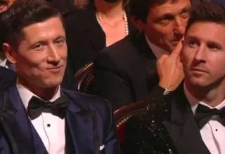 Robert Lewandowski criticó a Messi por su discurso en el Balón de Oro