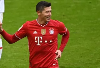 Lewandowski anotó triplete en el 4-0 del Bayern Munich al Stuttgart