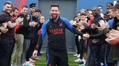 Gran recibimiento del París Saint-Germain a Lionel Messi - Noticias de psg