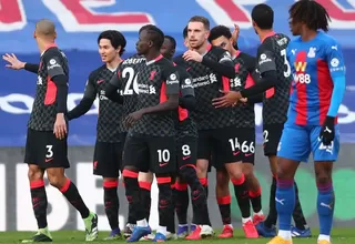 Liverpool goleó 7-0 al Crystal Palace por la fecha 14 de la Premier League