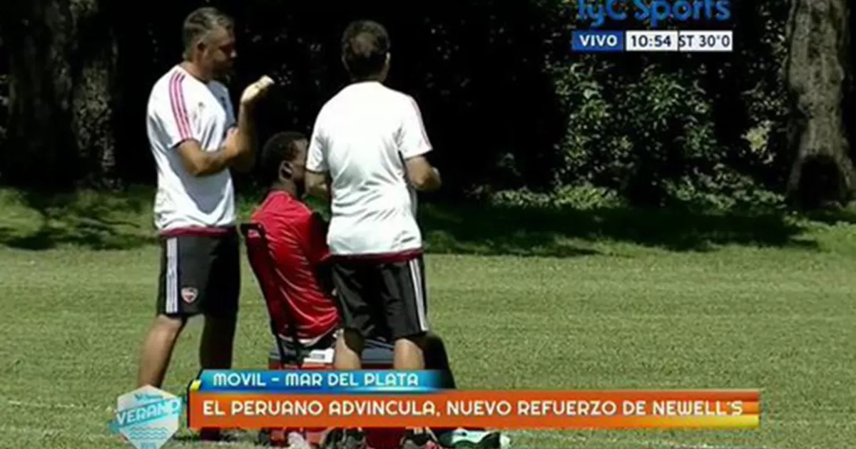 Luis Advincula Realizo Su Primera Practica Con Newell S Old Boys Canal N