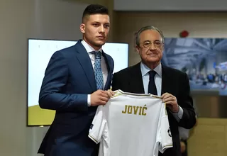 Luka Jovic reveló que dormía con la camiseta del Real Madrid cuando era niño