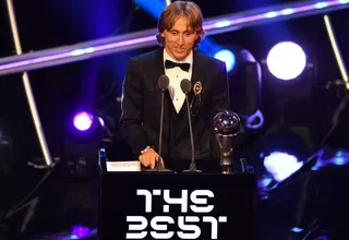 Con Luka Modric a la cabeza: así quedó el Top-10 del Premio 'The Best'