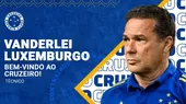 Luxemburgo regresa a Cruzeiro para rescatarlo del descenso en la segunda división de Brasil - Noticias de vanderlei-luxemburgo