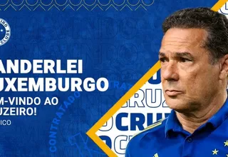 Luxemburgo regresa a Cruzeiro para rescatarlo del descenso en la segunda división de Brasil