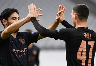 Manchester City derrotó 3-0 al Marsella por la Champions League