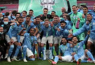 Manchester City venció 1-0 al Tottenham y retuvo la Copa de la Liga