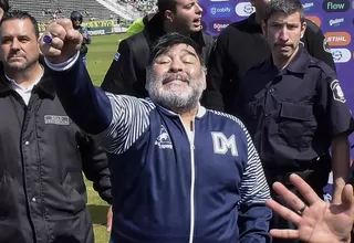 Diego Maradona renunció como entrenador de Gimnasia de La Plata