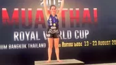 María Paula Buzaglo se coronó campeona mundial de Muay Thai - Noticias de muay-thai
