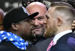 Mayweather vs. McGregor: se realizó el primer careo en Los Ángeles