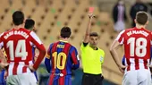 Messi: Barcelona apelará los dos partidos de sanción a Leo por la roja en la Supercopa de España - Noticias de supercopa-espana