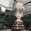 Miami recibi&oacute; el trofeo de la Copa Am&eacute;rica para la final de este domingo