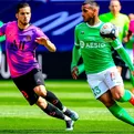 Con Miguel Trauco hasta los 89 minutos, Saint Etienne perdió 3-2 ante PSG por la Ligue 1