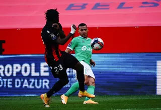 Miguel Trauco y su asistencia para el triunfo del Saint-Étienne en la liga de Francia