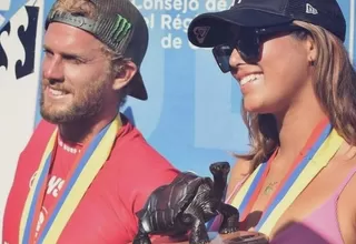 Miguel Tudela y Sol Aguirre avanzaron a semifinales del Saquarema Surf Festival