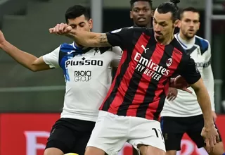 Milan perdió 3-0 ante el Atalanta, pero sigue en la cima de la Serie A