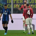 Milan remontó y venció 2-1 al Inter con doblete de Giroud
