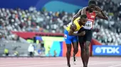 Atleta dio ejemplo de deportividad al ayudar a otro corredor en el Mundial de Atletismo - Noticias de atletismo