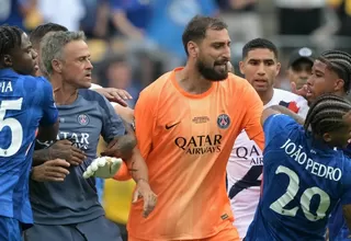 Todo lo ocurrido entre Luis Enrique y Joao Pedro en la final del Mundial