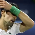 Djokovic fue eliminado en Dubái y cederá el número uno mundial a Medvedev