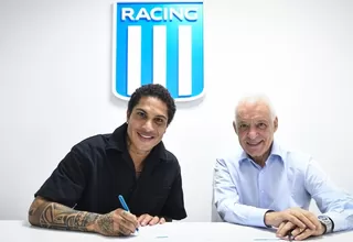 Racing oficializó el fichaje de Paolo Guerrero y anunció que lucirá el número 22