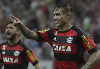 Paolo Guerrero le dio el triunfo al Flamengo en la Copa Brasil