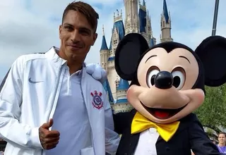 Paolo Guerrero desfiló en corso de Disney como imagen del Corinthians