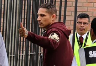 Paolo Guerrero llegó a Lima y fue recibido por cientos de hinchas